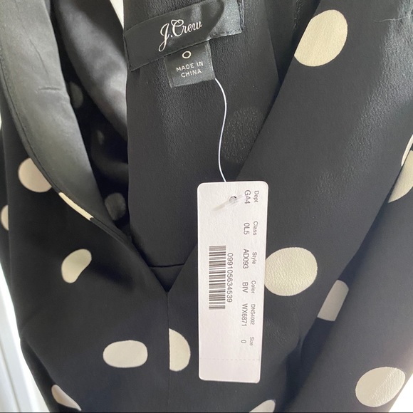 J.Crew Wide-leg polka dot jumpsuit - Picture 9 of 10